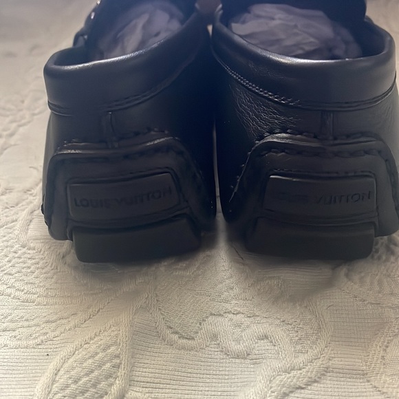 Mens Louis Vuitton blk drivers Sz 7 - Picture 3 of 4
